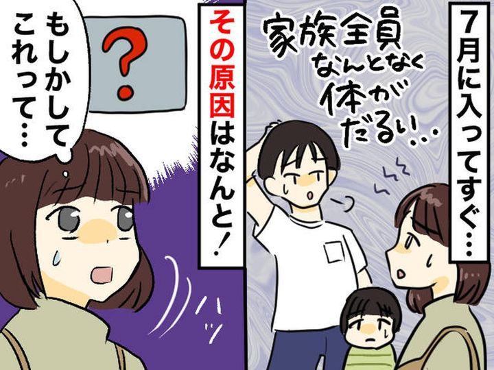 画像: 7月初旬、一家を襲った『謎の体調不良』原因は熱中症ではなく【快適すぎるリビング】にあった！？