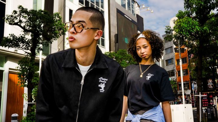 ワークジャケット ¥35,000 Tシャツ ¥8,300