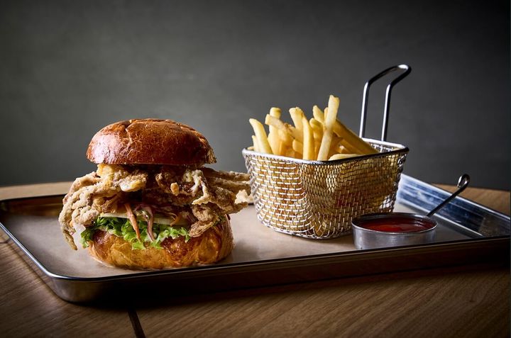 ソフトシェルクラブバーガー