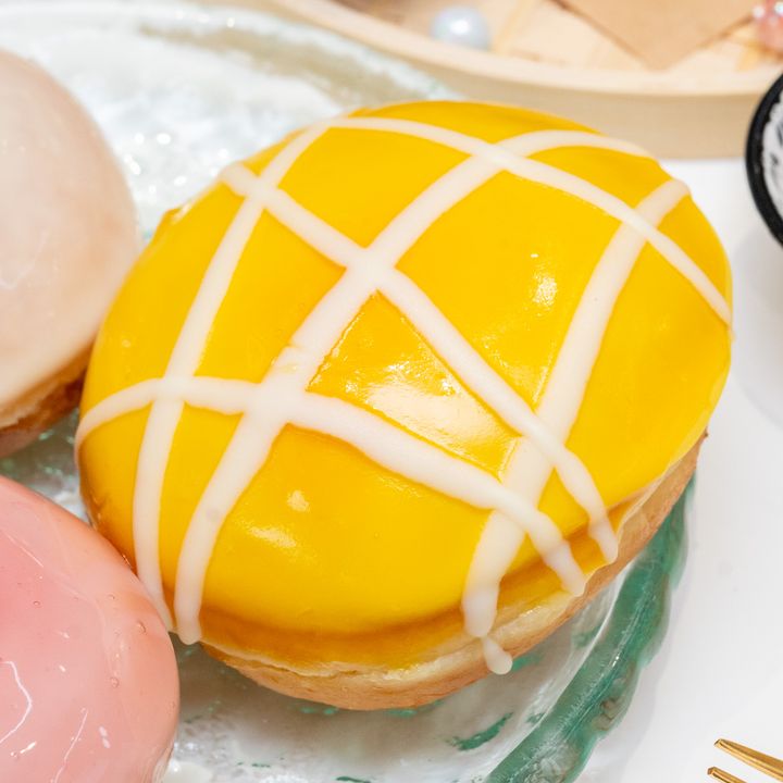 マンゴー チーズケーキ 撮影