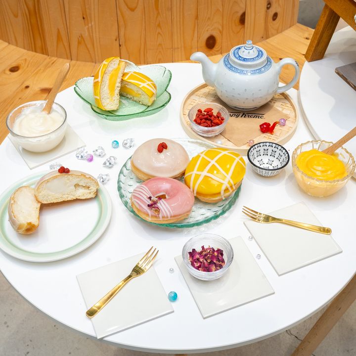 クリスピー・クリーム・ドーナツ「TASTY! Asian Sweets」撮影2