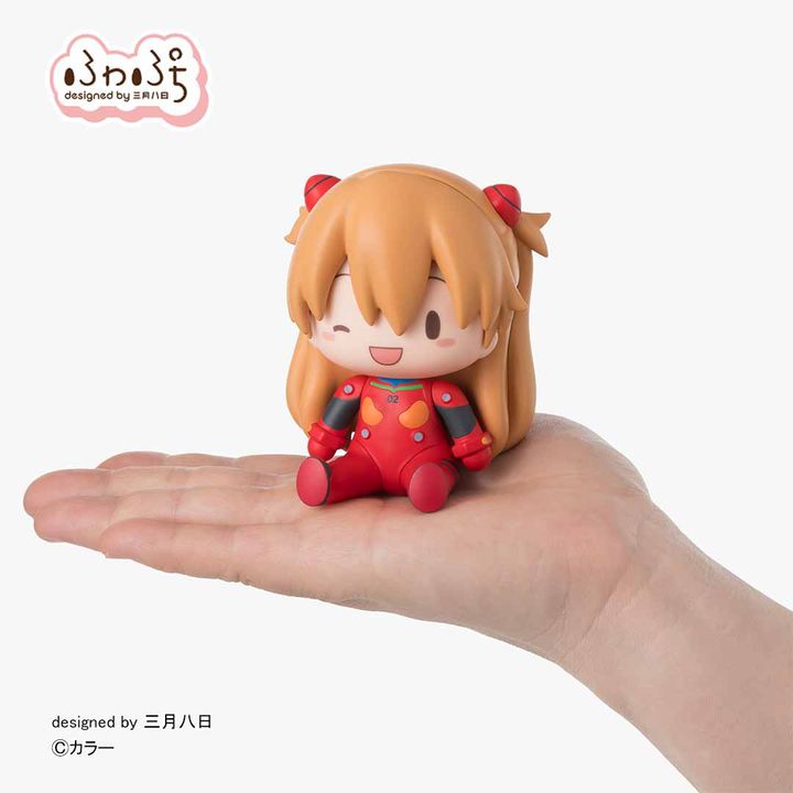 セガ フェイブ「S-FIRE」ヱヴァンゲリヲン新劇場版 ふわぷち デフォルメフィギュア アスカ プラグスーツ