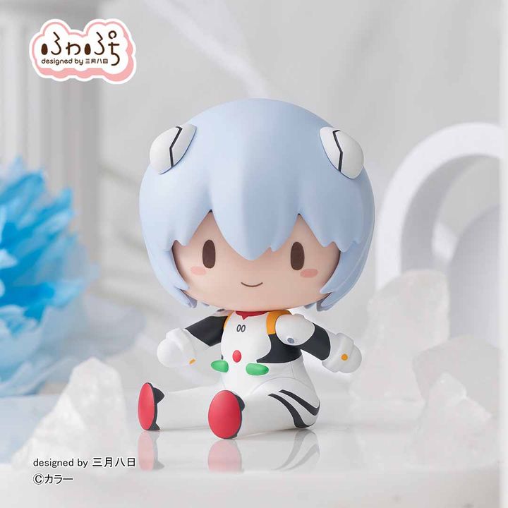 セガ フェイブ「S-FIRE」ヱヴァンゲリヲン新劇場版 ふわぷち デフォルメフィギュア レイ プラグスーツ1