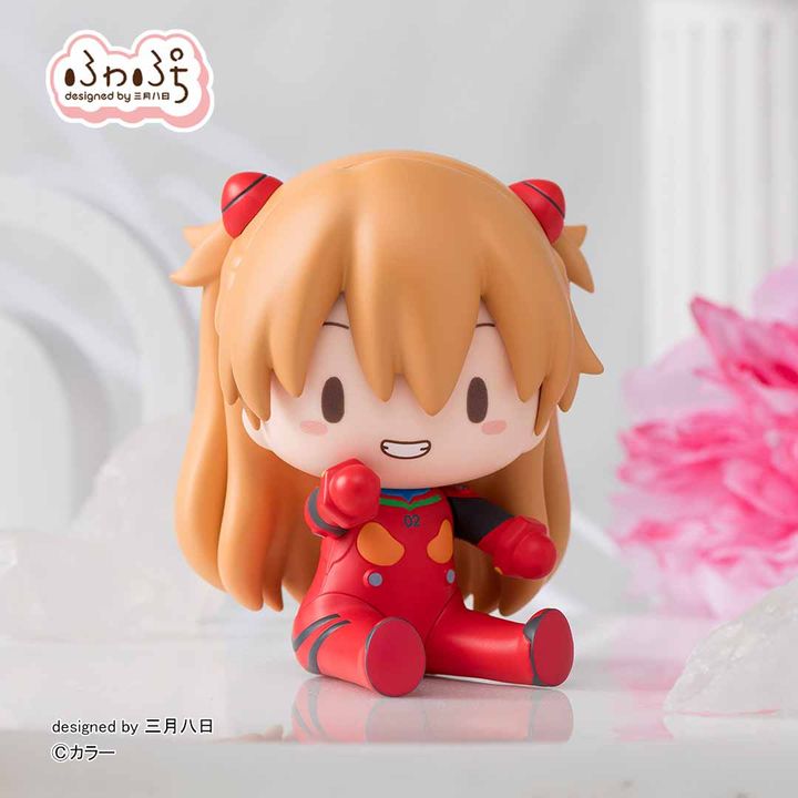 セガ フェイブ「S-FIRE」ヱヴァンゲリヲン新劇場版 ふわぷち デフォルメフィギュア アスカ プラグスーツ2