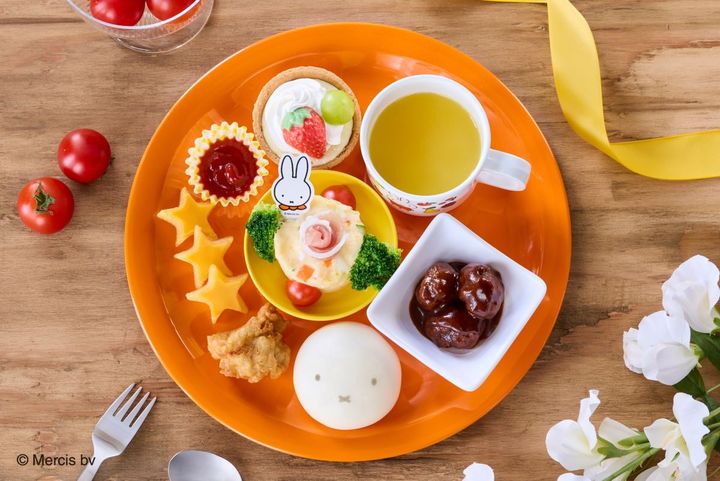 「ミッフィーのお子様パーティープレート」