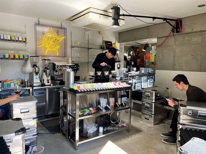 代々木上原〈Acid Coffee Tokyo〉店内