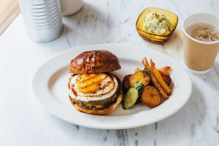 『TEDDY BROWN』の黒毛和牛ハンバーガー