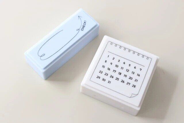 ダイソーのログスタンプ1