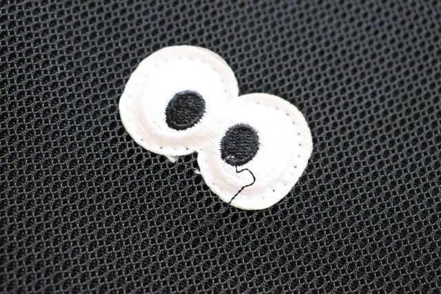 ダイソー 立体トートバッグ（ギョロ目） デザイン