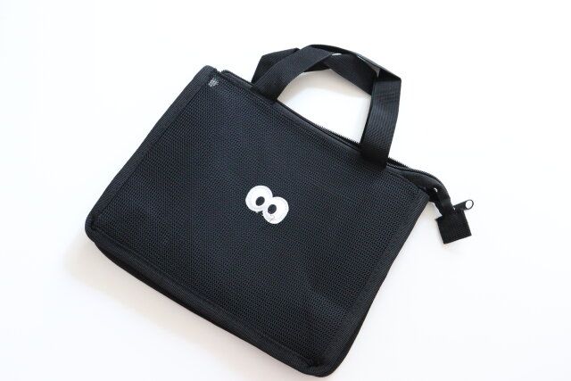 ダイソー 立体トートバッグ（ギョロ目）