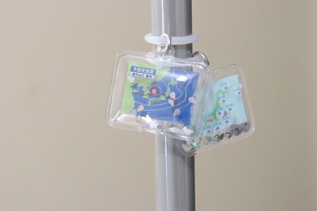 セリア アンブレラマーカー ぷっくりチャームタイプ 使用例