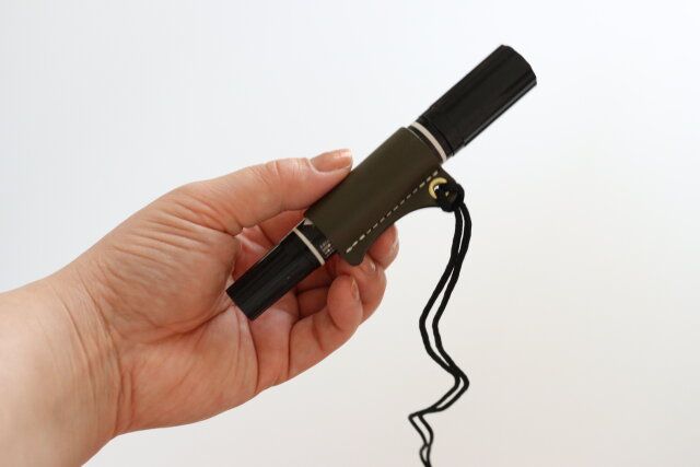 ペンホルダーストラップレザー調ショート 活用例