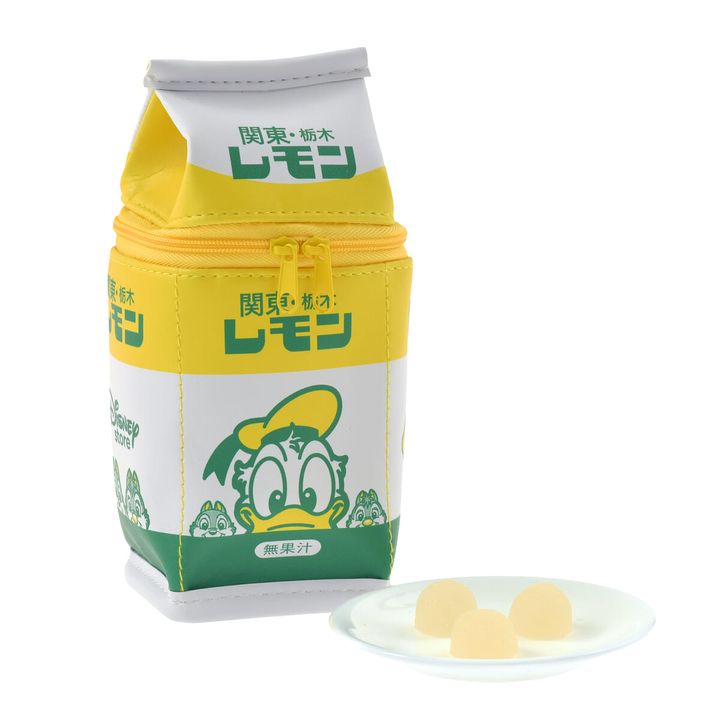 ドナルド、チップ＆デール グミ ポーチ入り 関東・栃木レモン LEMON GYUNYU