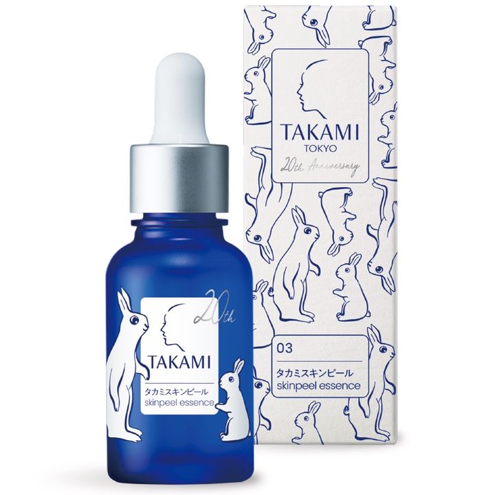 タカミスキンピール（限定デザインボトル） 30ml ￥5,500（7月2日より伊勢丹先行・7月23日よりタカミ公式サイト・楽天市場公式オンラインショップ・アマゾン公式オンラインショップ・東武百貨店 池袋店・あべのハルカス 近鉄本店にて発売）