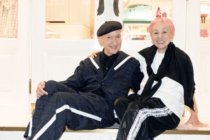 MILK 大川ひとみさんとイギリス帽子デザイナースティーブン・ジョーンズStephen Jones