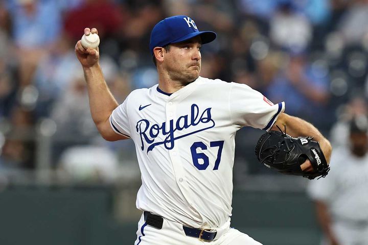 ロイヤルズのセス・ルーゴ（C）Getty Images