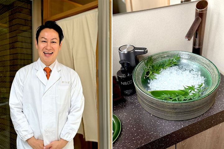 「赤坂おぎ乃」（東京・赤坂） 店主の荻野聡士さん