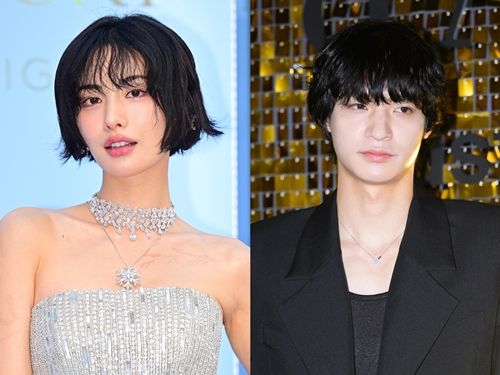 ナナ（左）とチェ・ジョンソク