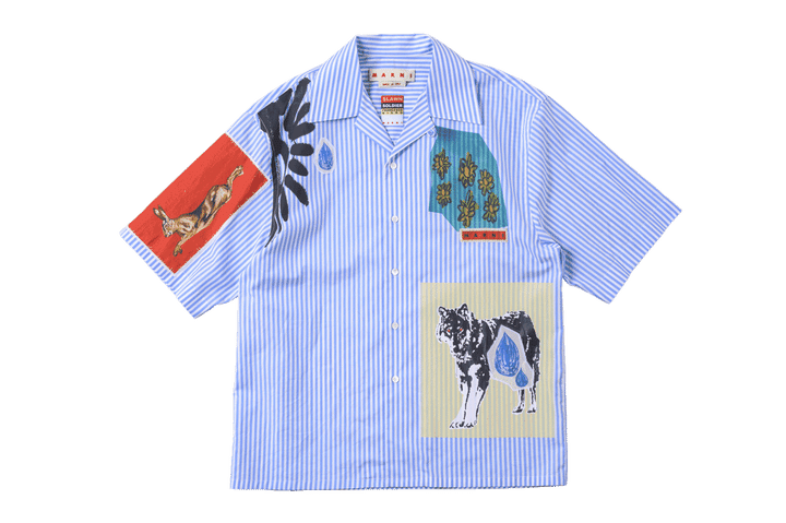 〈マルニ〉の開襟シャツ