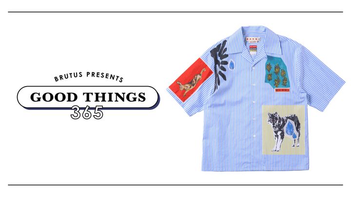 〈マルニ〉の開襟シャツ