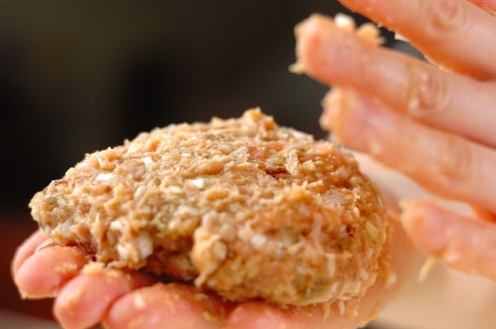 和風旨みチキンハンバーグの作り方3