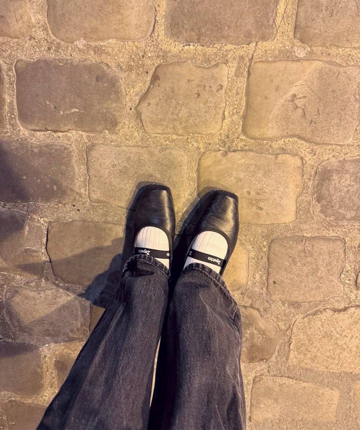 Repettoのバレエシューズ