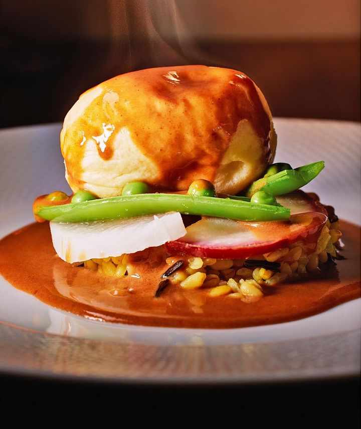 自由が丘『LOCRONAN』の「タラとオマールのクネル」