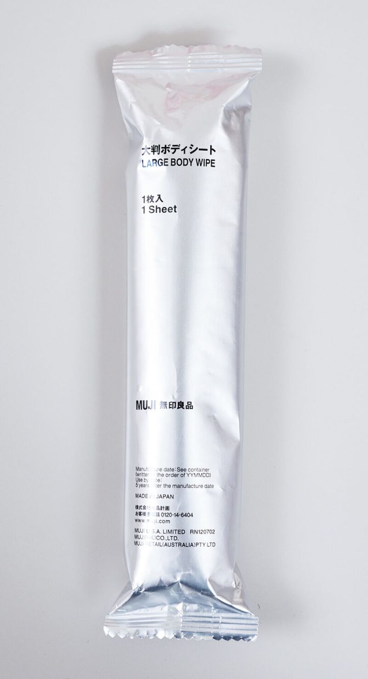 大判ボディシート￥100／無印良品 銀座