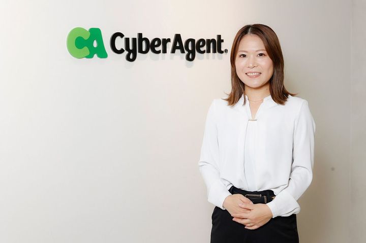 サイバーエージェント執行役員、インターネット広告事業本部統括の河合典子さん