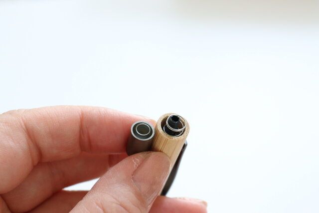 竹製シャープペンシル0.5mm キャップ