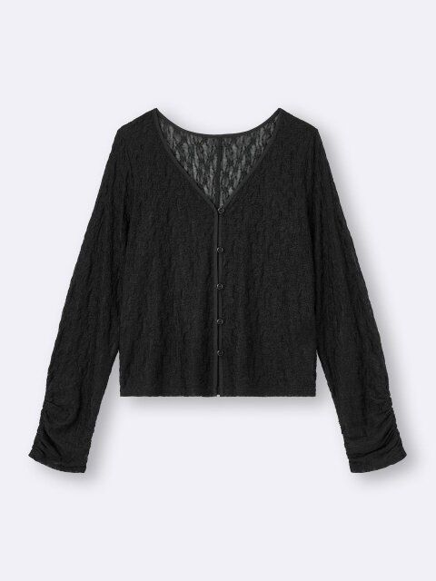 2025guレースカーディガン