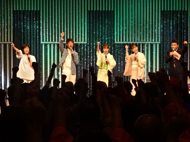 石川みゆき、松阪ゆうき、田川寿美、杜このみ、中山秀征