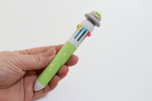 10色ボールペンエイリアン