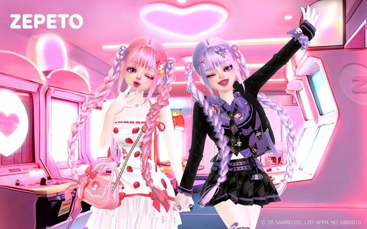 マイメロディとクロミがZEPETOに登場