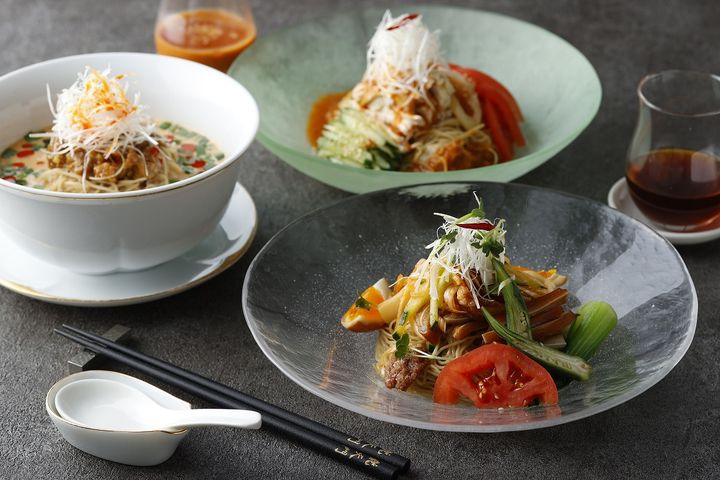ウェスティンホテル東京「龍天門」Cold Noodle Selection