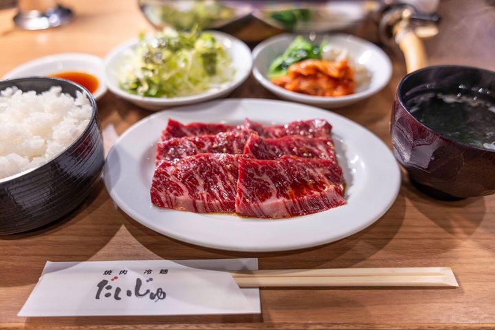 ハラミ定食2,200円