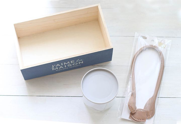 100均の木製ボックス