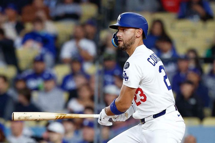 ドジャースのマイケル・コンフォート（C）Getty Images