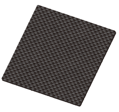 カーボンの板のイラスト