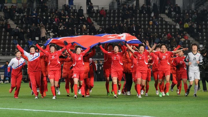 北朝鮮代表チーム、「10-0」の圧勝でアジア中に衝撃走る。韓国メディアも警戒態勢