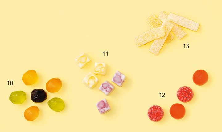 魅惑の果実感、味わいグミ