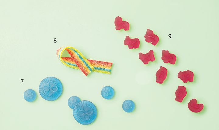見た目にアガる、ビジュアルグミ