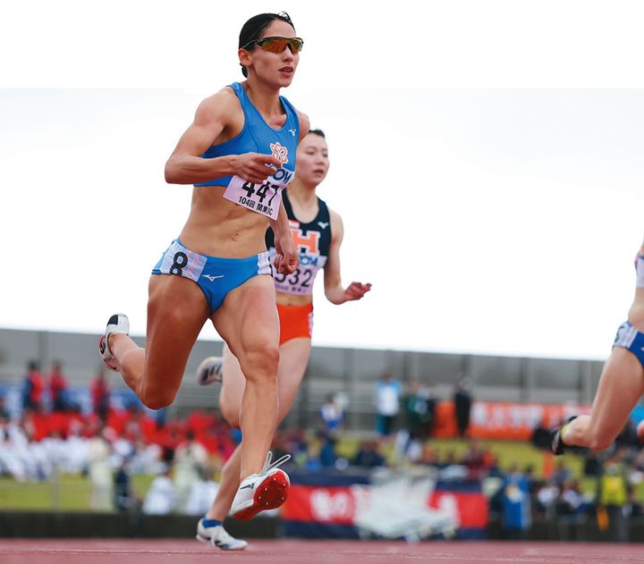 フロレス・アリエ（日体大） ペルー国籍だった昨年は日本選手権に出場できなかったが、今年6月に日本国籍を取得。400mで日本記録を狙う。