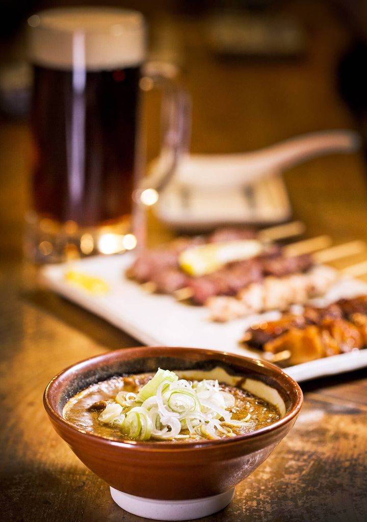 武蔵小杉『串焼 文福 本店』の「元祖カレー煮込み」