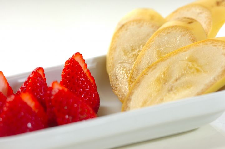 簡単チョコパフェの下準備1