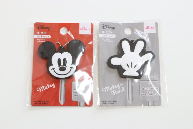 ダイソー キーカバー（ミッキーマウス） キーカバー（ミッキーハンド） パッケージ