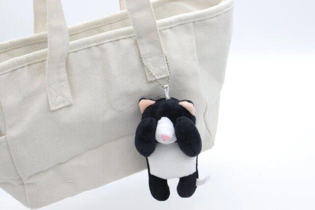 ダイソーのアニマルキーチェーン（めかくし、ネコ）2