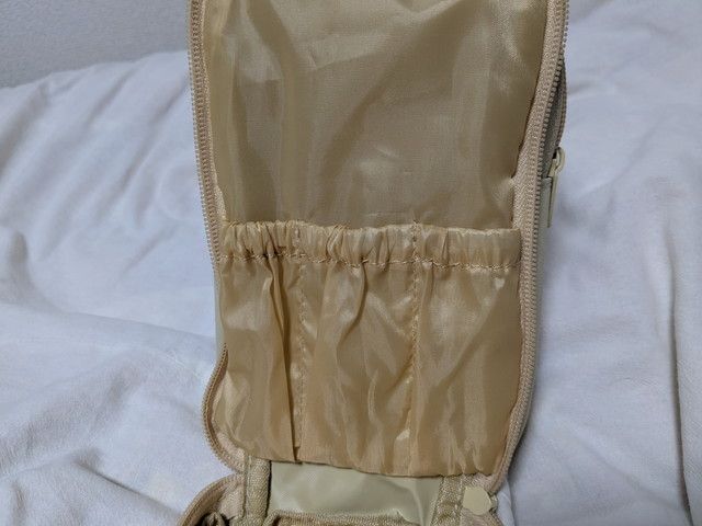 スヌーピースタンドポーチ仕分けポケット