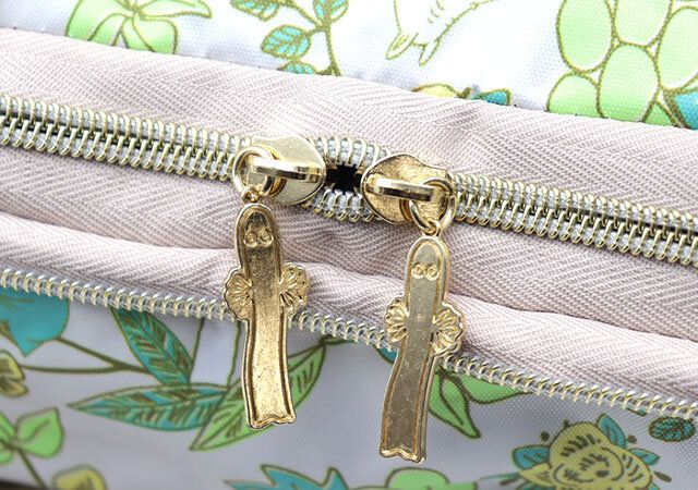 宝島社付録のムーミンの圧縮収納ポーチ4