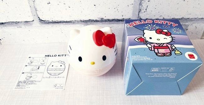 2025年7月ハッピーセット｜ハローキティ ちょうちん型フリフリおにぎりメーカー